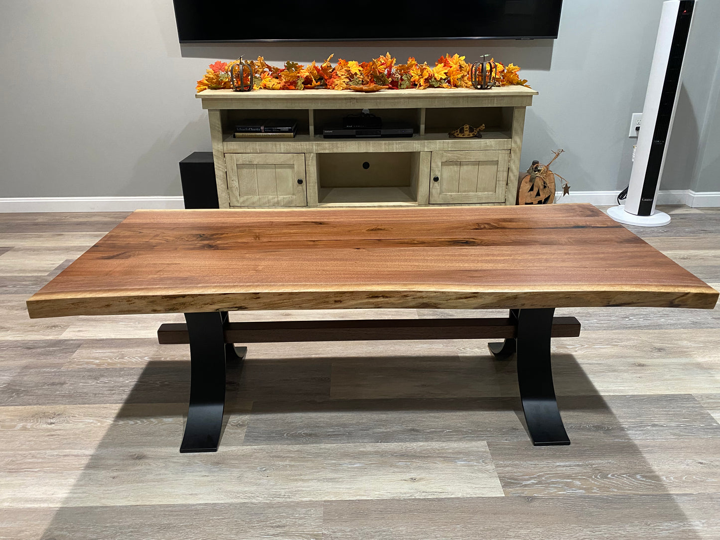 Black Walnut Rectangular Coffee Table